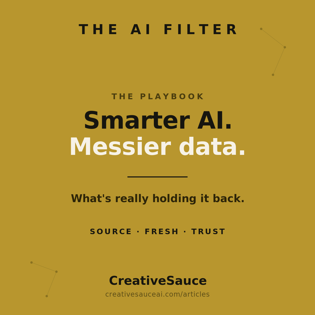 AI is getting smarter. Your business data might be what holds it back.